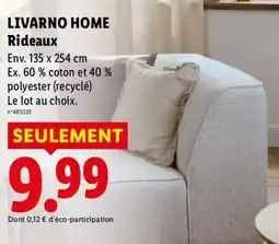 Lidl LIVARNO HOME Rideaux offre