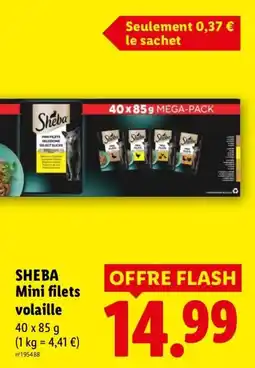 Lidl Sheba Mini filets volaille offre