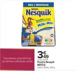 Carrefour Nestle Nesquik offre