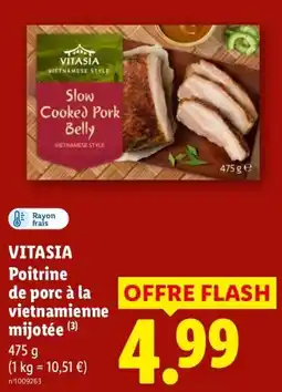 Lidl VITASIA Poitrine de porc à la vietnamienne mijotée offre