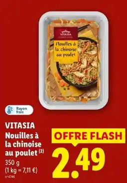 Lidl VITASIA Nouilles à la chinoise au poulet offre