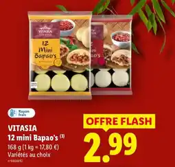Lidl VITASIA 12 mini Bapao's offre