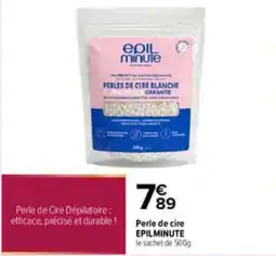 Carrefour EPILMINUTE Perle de cire Dépilatoire offre