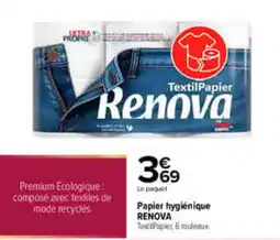 Carrefour Renova TextilPapier offre
