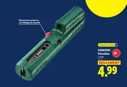 Lidl Parkside dénudeur offre