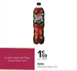 Carrefour PEPSI Zéro sucre offre