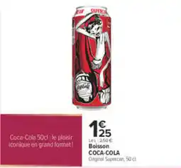 Carrefour Coca-Cola Original Supercan offre