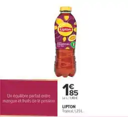 Carrefour Lipton tropical offre