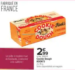 Carrefour KOOK'S Cookie Dough offre