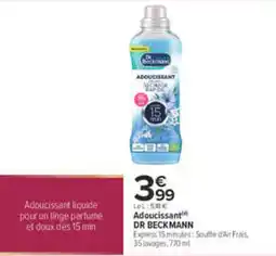 Carrefour DR BECKMANN Adoucissant offre