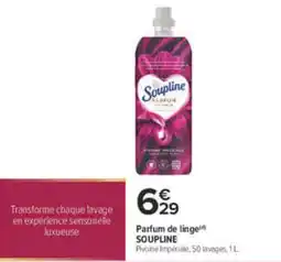 Carrefour SOUPLINE Parfum de linge offre