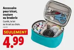Lidl Accessoire pour tricot, couture ou broderie offre