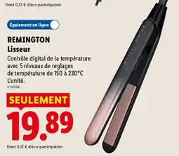 Lidl REMINGTON Lisseur offre