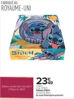 Carrefour Stitch Gâteau de Fête offre