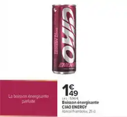 Carrefour CIAO ENERGY offre