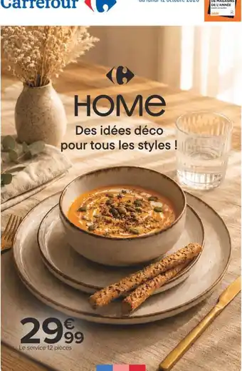 HOME Le service 12 pièces