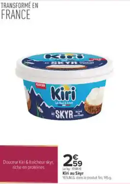 Carrefour Kiri au Skyr offre