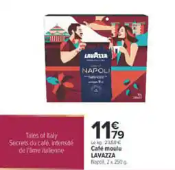 Carrefour LAVAZZA Café moulu offre