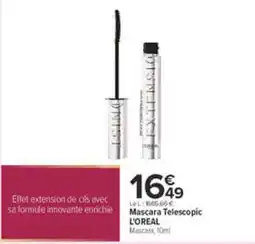 Carrefour L'OREAL Mascara Telescopique offre