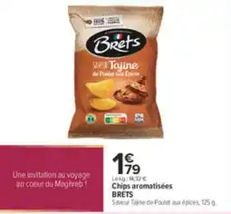Carrefour Brets Chips aromatisées offre