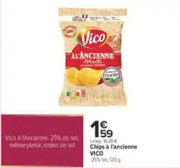 Carrefour Vico Chips à l'ancienne offre