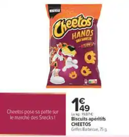 Carrefour Cheetos Biscuits apéritifs offre