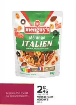 Carrefour Menguy's mélange italien offre