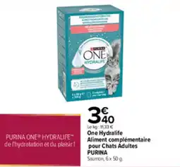Carrefour PURINA One Hydralife offre