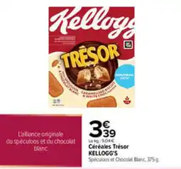Carrefour Kellogg's Trésor offre