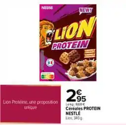 Carrefour Nestlé Lion Protein offre