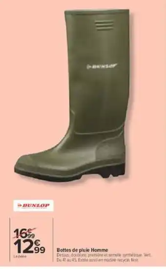 DUNLOP Bottes de pluie Homme