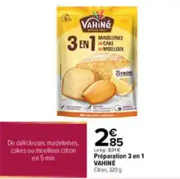Carrefour VAHINÉ 3 en 1 offre