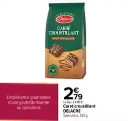 Carrefour Delacre Carré croustillant offre