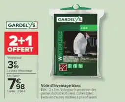 Carrefour GARDELYS Voile d'hivernage blanc offre