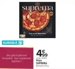 Carrefour SUPREMA Pizza offre