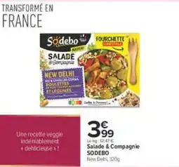 Carrefour SODEBO Salade & Compagnie offre