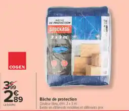 Carrefour COGEN Bâche de protection offre