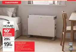 Carrefour HOME Convecteur électrique offre