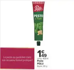 Carrefour Pestos POLLI offre