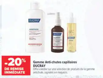 Ducray gamme anti-chutes capillaires