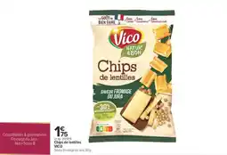Carrefour Vico Chips de lentilles offre