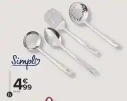 Carrefour Simple ustensiles de cuisine offre