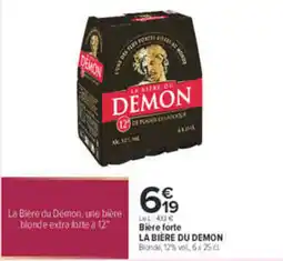 Carrefour LA BIÈRE DU DEMON offre