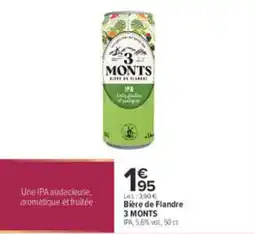 Carrefour 3 MONTs Bière de Flandre offre