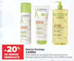 Carrefour maPara parapharmacie A-derma gamme exomega offre