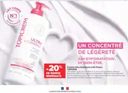 Carrefour maPara parapharmacie Topicrem lait corps offre
