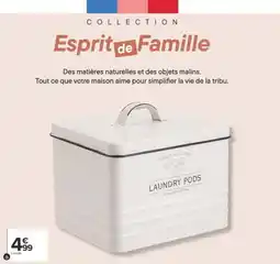 Carrefour Esprit de Famille LAUNDRY PODS offre