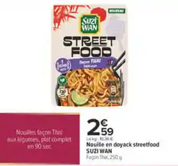 Carrefour SUZI WAN Nouille en doyack streetfood offre