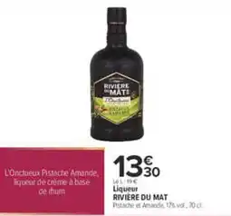 Carrefour RIVIÈRE DU MAT L'Onctueux Pistache Amande offre