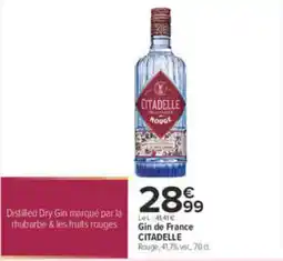Carrefour CITADELLE Gin offre